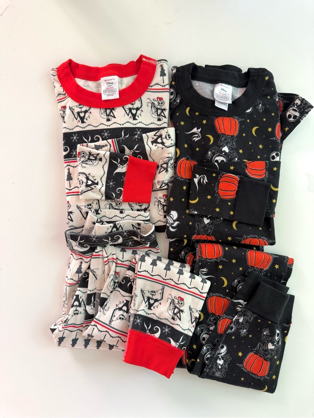 HANNA ANDERSSON The Nightmare Before Christmas & Pumpkin Pajamas 12 yrs 150cm